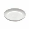 Oasis 9 in. White Lomey Designer Dish (Case of 12)