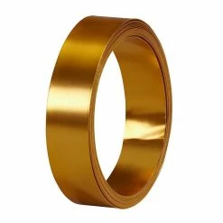 Oasis 1 in. W, 15 ft. Gold Flat Wire Roll