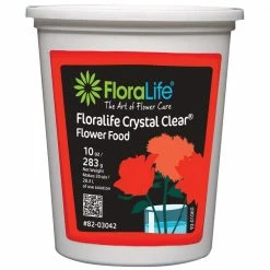 Oasis 10 oz. Crystal Clear Flower Food 300 Powder (Case of 12)
