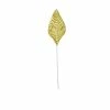 Oasis 3 in., Gold Atlantic Never Wilt Corsage Leaf (Pack of 50)