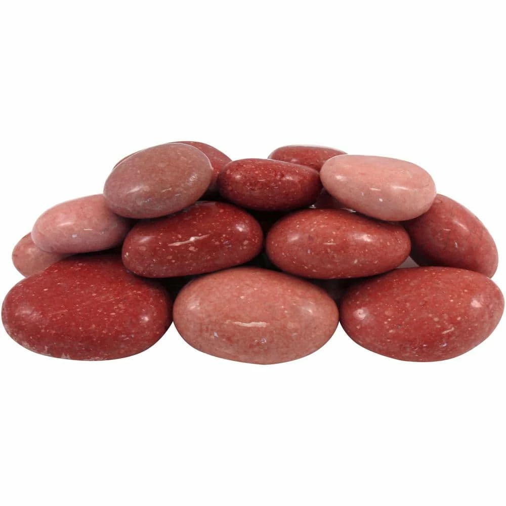 Rain Forest 0.25 cu. ft. 1 in. x 3 in. Bahama Pink Pebbles 2 Rain Forest 0.25 cu. ft. 1 in. x 3 in. Bahama Pink Pebbles - Image 2