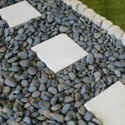 Rain Forest 3 in. to 5 in., 30 lb. Mexican Beach Pebbles -Southwest Boulder Online Shop rain forest bagged landscape rocks rfgmbp5 30 4f 1000