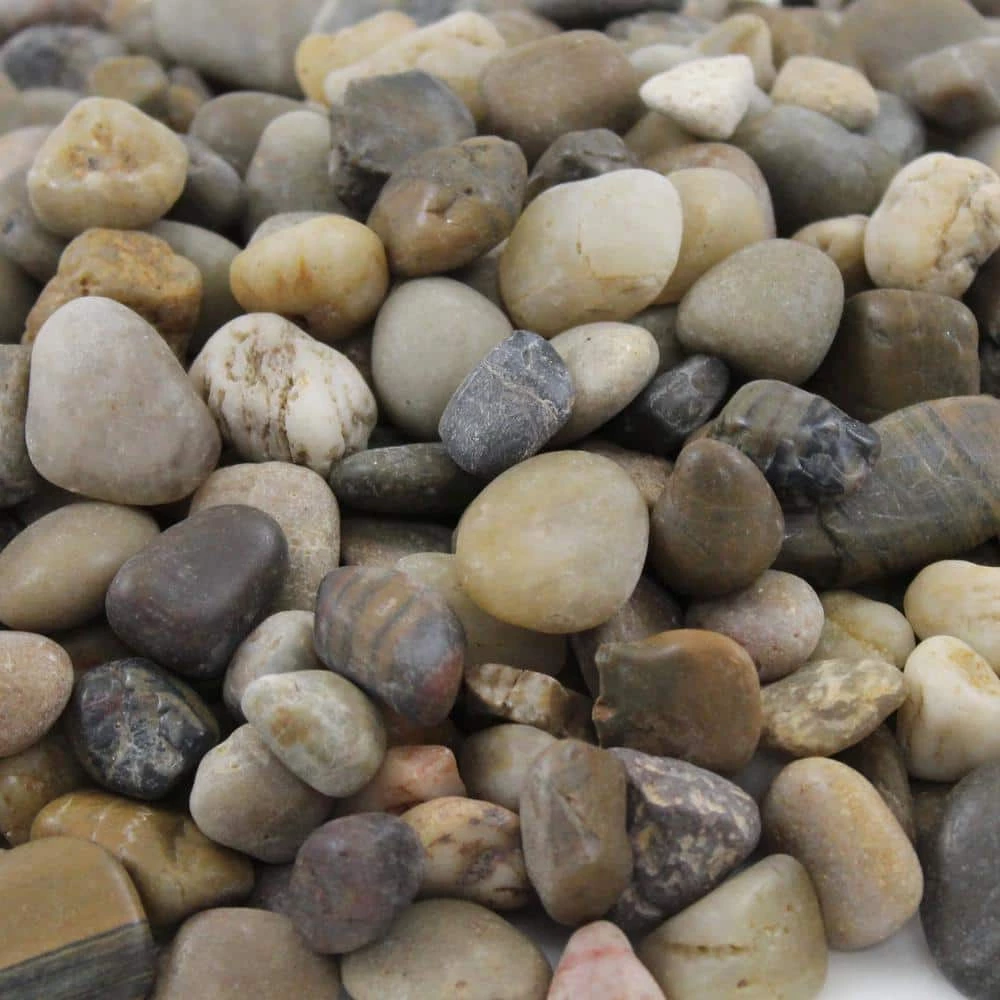 Rain Forest 0.5 in. to 1.5 in., 20 lb. Small Mixed Grade A Polished Pebbles 2 Rain Forest 0.5 in. to 1.5 in., 20 lb. Small Mixed Grade A Polished Pebbles - Image 2