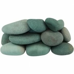 Rain Forest 0.25 cu. ft. 1 in - 3 in. Tahiti Green Beach Pebbles