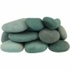 Rain Forest 0.4 cu. ft. 1 in. x 3 in. Tahiti Green Beach Pebbles