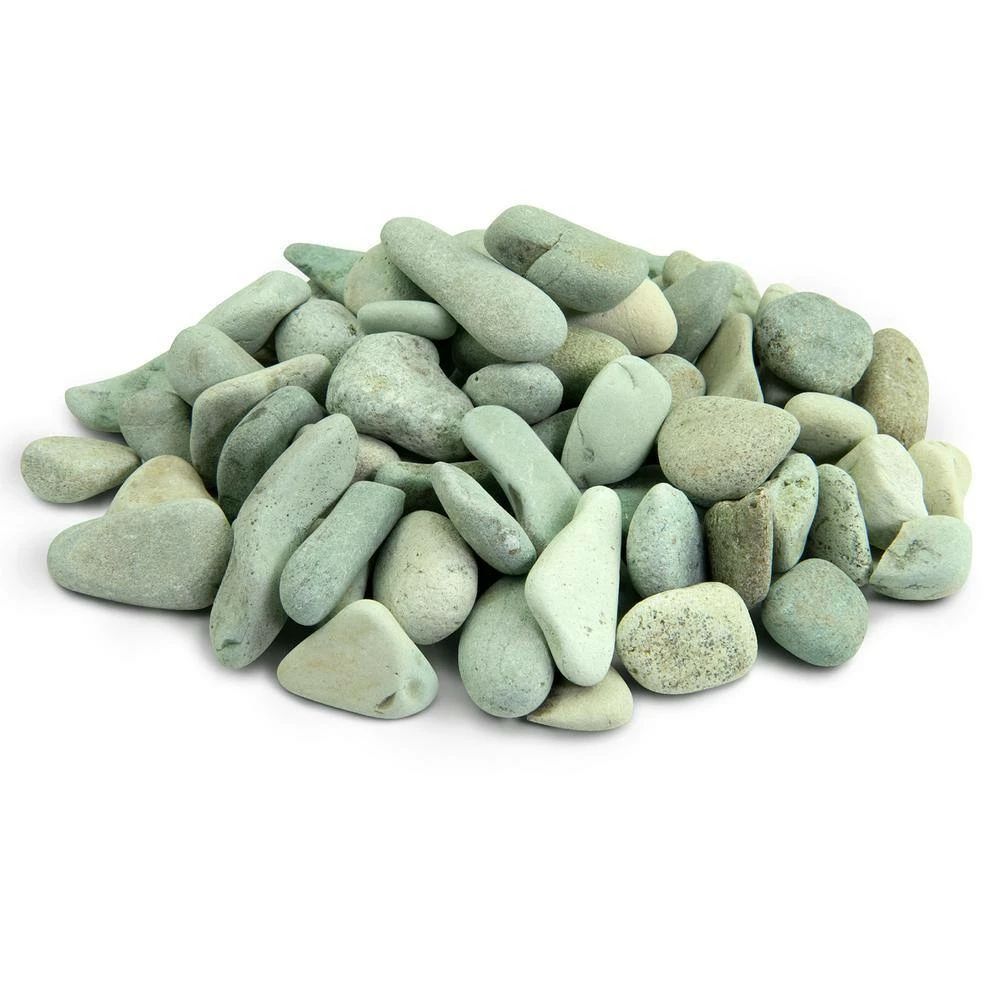 Southwest Boulder & Stone 0.25 cu. ft. 1/2 in. to 1 in. 20 lbs. Green Polynesian Landscape Rock for Gardens, Potted Plants and Terrariums 4 Southwest Boulder & Stone 0.25 cu. ft. 1/2 in. to 1 in. 20 lbs. Green Polynesian Landscape Rock for Gardens, Potted Plants and Terrariums - Image 4