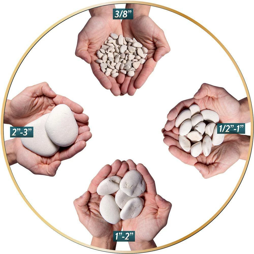 Southwest Boulder & Stone 0.25 cu. ft. 1/2 in. to 1 in. 20 lbs. Green Polynesian Landscape Rock for Gardens, Potted Plants and Terrariums 3 Southwest Boulder & Stone 0.25 cu. ft. 1/2 in. to 1 in. 20 lbs. Green Polynesian Landscape Rock for Gardens, Potted Plants and Terrariums - Image 3