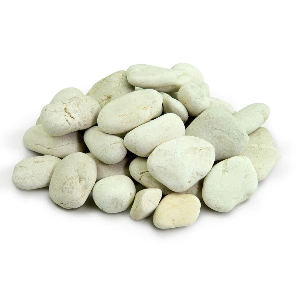 Southwest Boulder & Stone 0.25 cu. ft. 1 in. to 2 in. 20 lbs. White Polynesian Landscape Rock for Gardens, Potted Plants and Terrariums 3 Southwest Boulder & Stone 0.25 cu. ft. 1 in. to 2 in. 20 lbs. White Polynesian Landscape Rock for Gardens, Potted Plants and Terrariums - Image 3