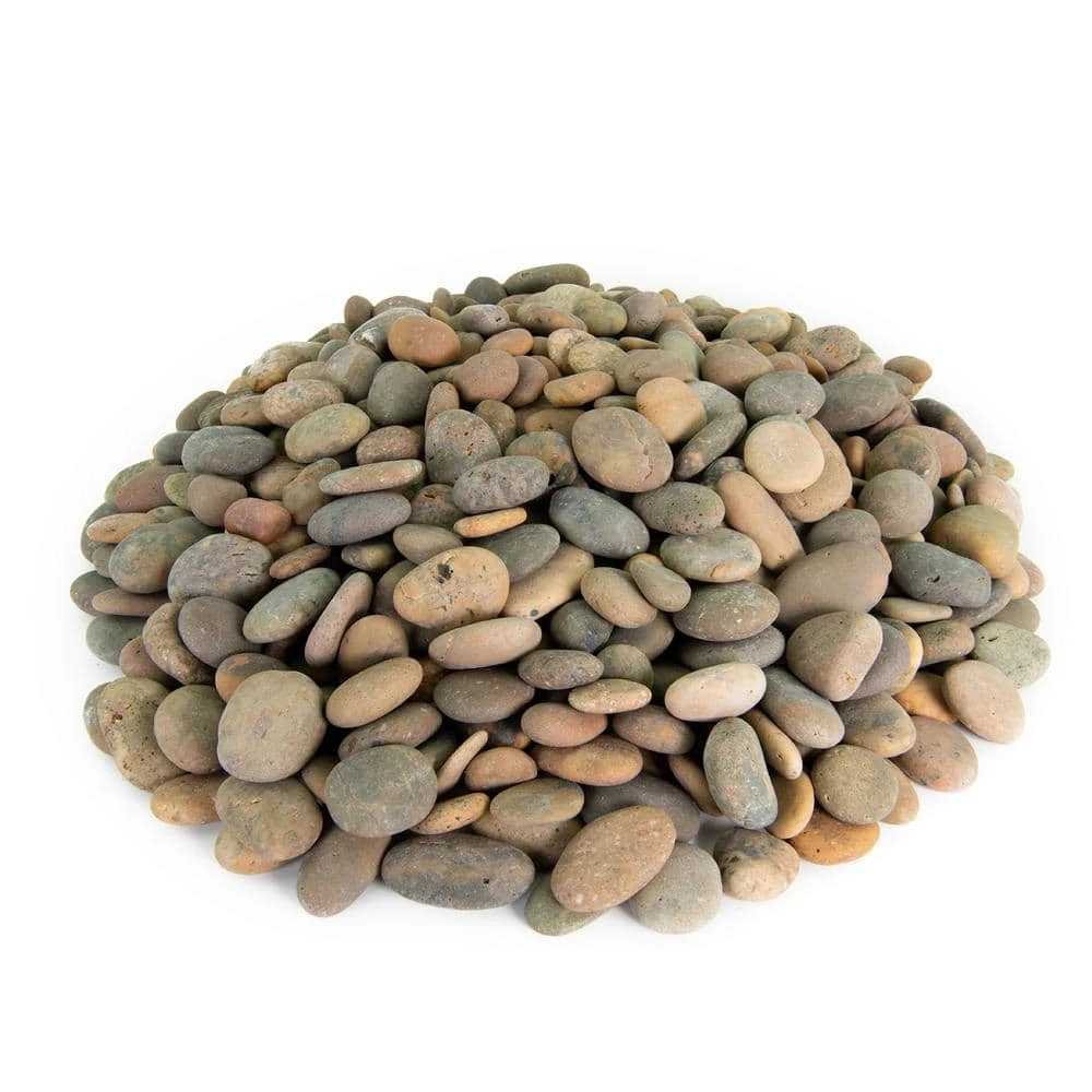 Southwest Boulder & Stone 0.25 cu. ft. 1/2 in. to 1 in. Buff Buttons Mexican Beach Pebble Smooth Round Rock for Garden and Landscape Design 1 Southwest Boulder & Stone 0.25 cu. ft. 1/2 in. to 1 in. Buff Buttons Mexican Beach Pebble Smooth Round Rock for Garden and Landscape Design
