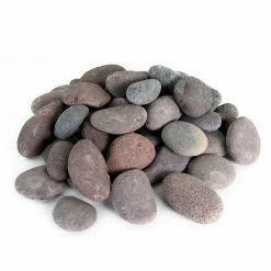 Southwest Boulder & Stone 0.50 cu. ft. 3 in. to 5 in. Roja Mexican Beach Pebble Smooth Round Rock for Gardens, Landscapes and Ponds