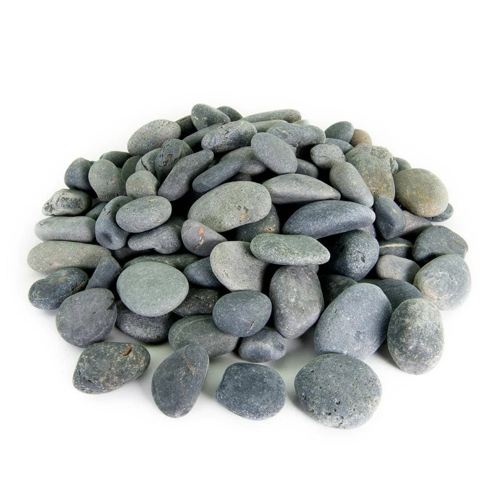 Southwest Boulder & Stone 0.50 cu. ft. 1/2 in. to 1 in. Black Mexican Beach Pebble Smooth Round Rock for Gardens, Landscapes and Ponds 1 Southwest Boulder & Stone 0.50 cu. ft. 1/2 in. to 1 in. Black Mexican Beach Pebble Smooth Round Rock for Gardens, Landscapes and Ponds