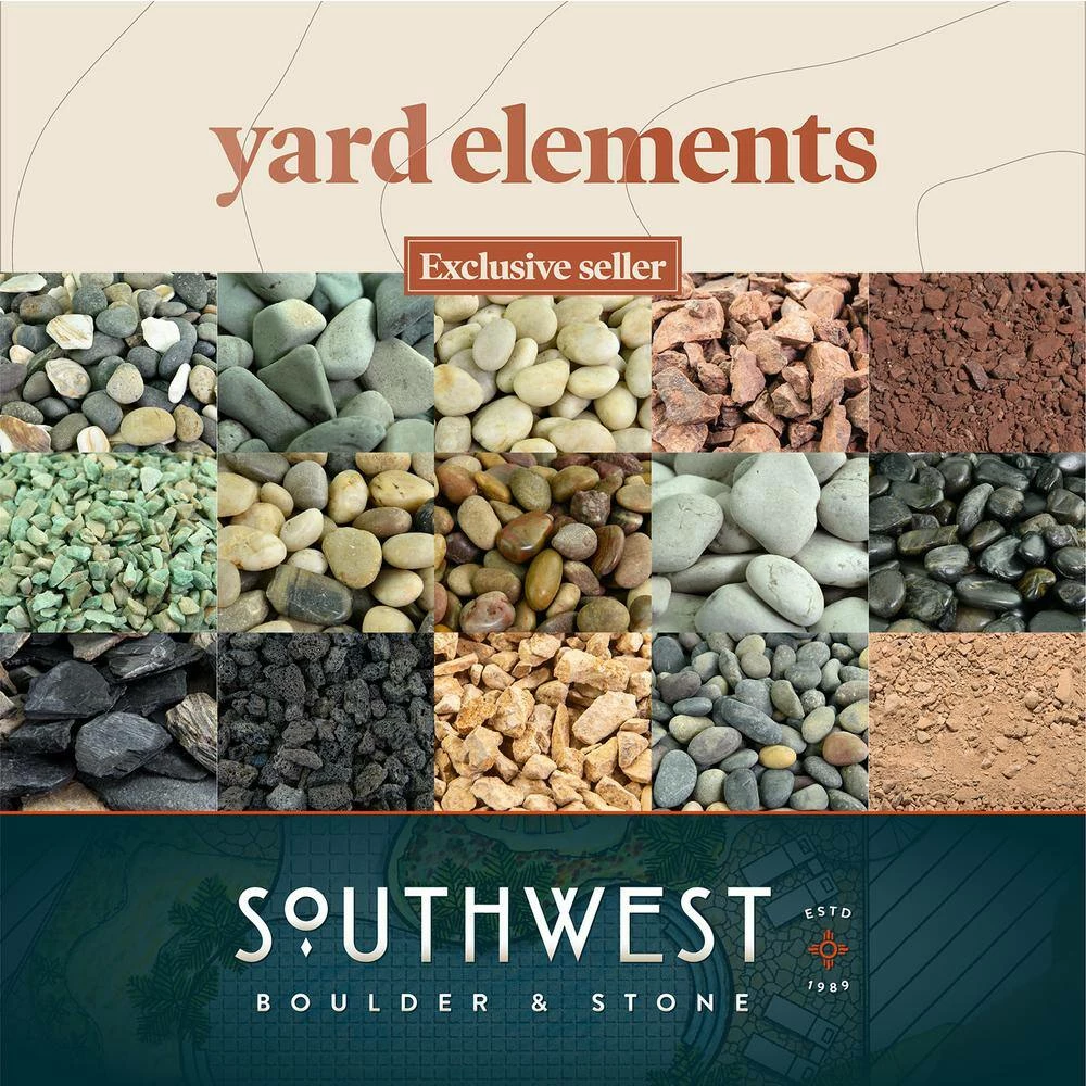 Southwest Boulder & Stone 0.25 cu. ft. 3 in. to 5 in. Mixed Mexican Beach Pebble Smooth Round Rock for Gardens, Landscapes, and Ponds 7 Southwest Boulder & Stone 0.25 cu. ft. 3 in. to 5 in. Mixed Mexican Beach Pebble Smooth Round Rock for Gardens, Landscapes, and Ponds - Image 7